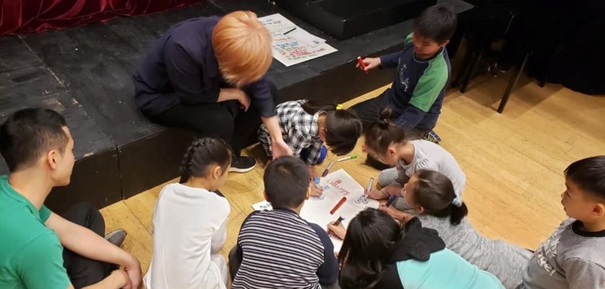 Mentoring at Mustard Seed Theatre